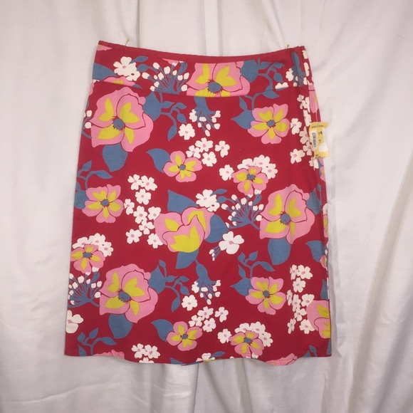 Hawaiian print red summer skirt from Nordstrom - Picture 4 of 5